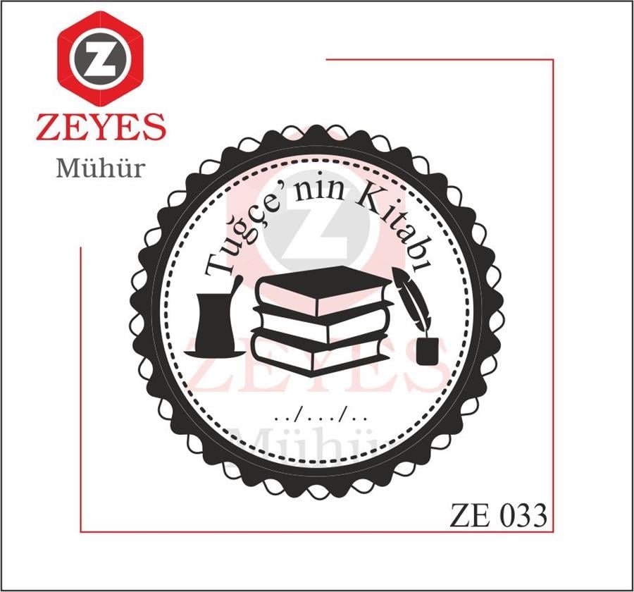Çay Kitaplar Divit Kalem Mührü ZE 033
