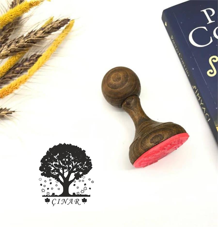 Çinar Agaci ve Yapraklar Kitap Mührü ZE 314