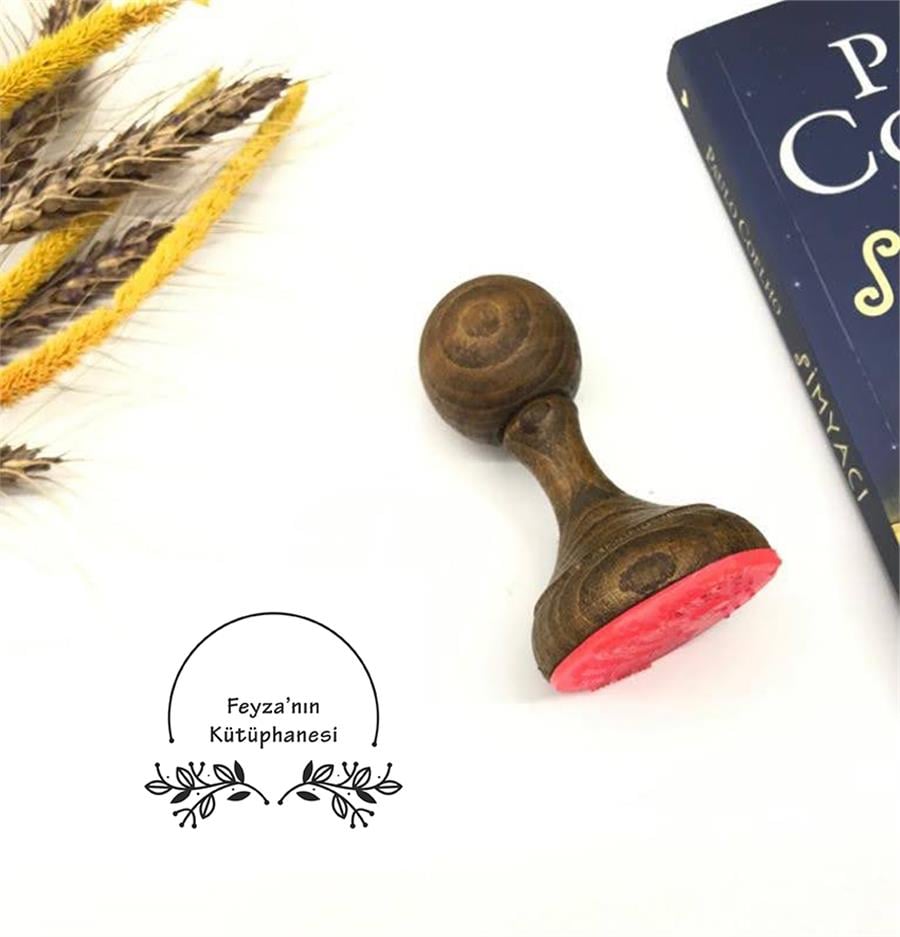 Daldaki Yapraklar Sade Kitap Mührü   ZE 483