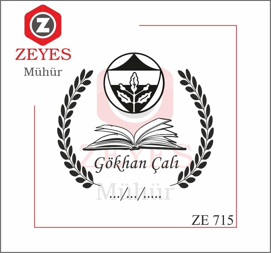 Fenerbahçeli Kitap Mührü   ZE 715