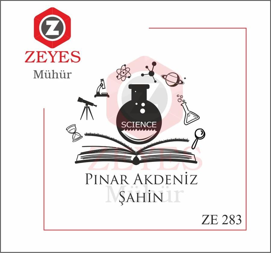 Fizik Ögretmeni Kitap Mührü  ZE 283