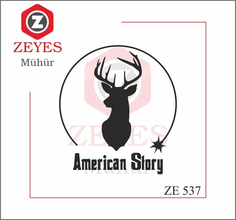 Geyik Kitap  Mührü   ZE 537