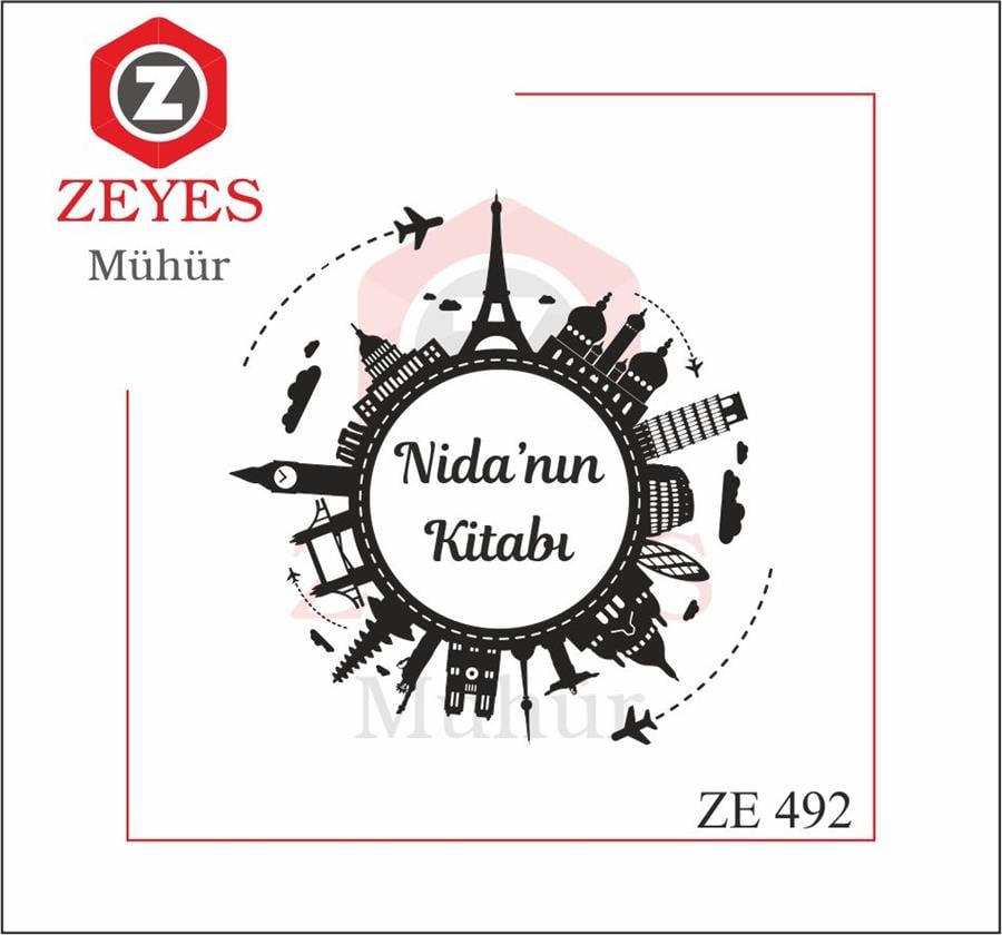 Gezgin Kitap Mührü   ZE 492
