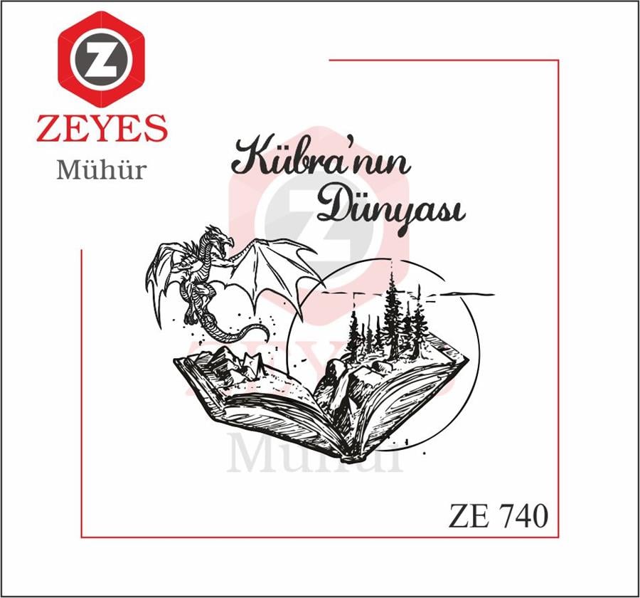 Gizemli Doga ve Ejderha Kitap Mührü   ZE 740