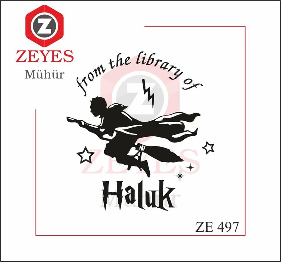 Harry Potter Kitap Mührü   ZE 497