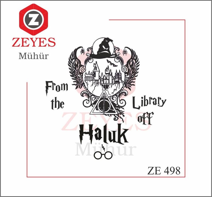 Harry Potter Kitap Mührü   ZE 498
