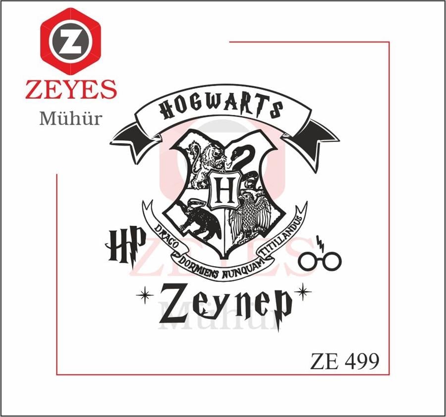 Harry Potter Kitap Mührü   ZE 499
