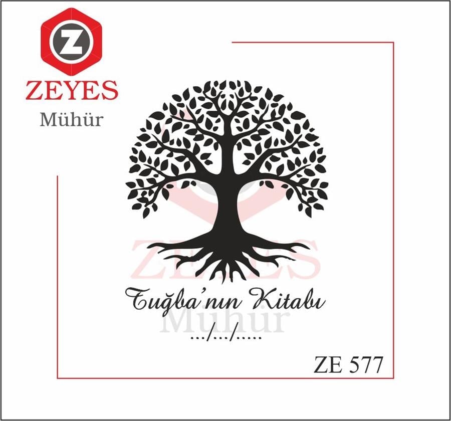 Hayat Agaci Kitap Mührü   ZE 577