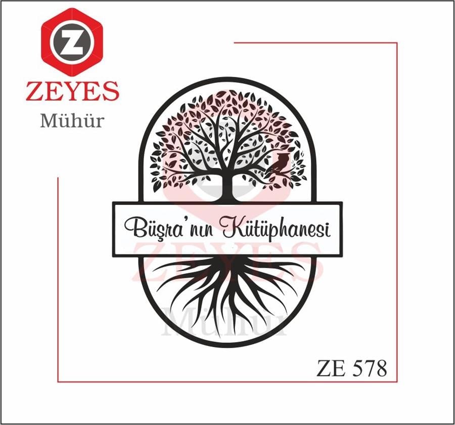 Hayat Agaci Kitap Mührü   ZE 578