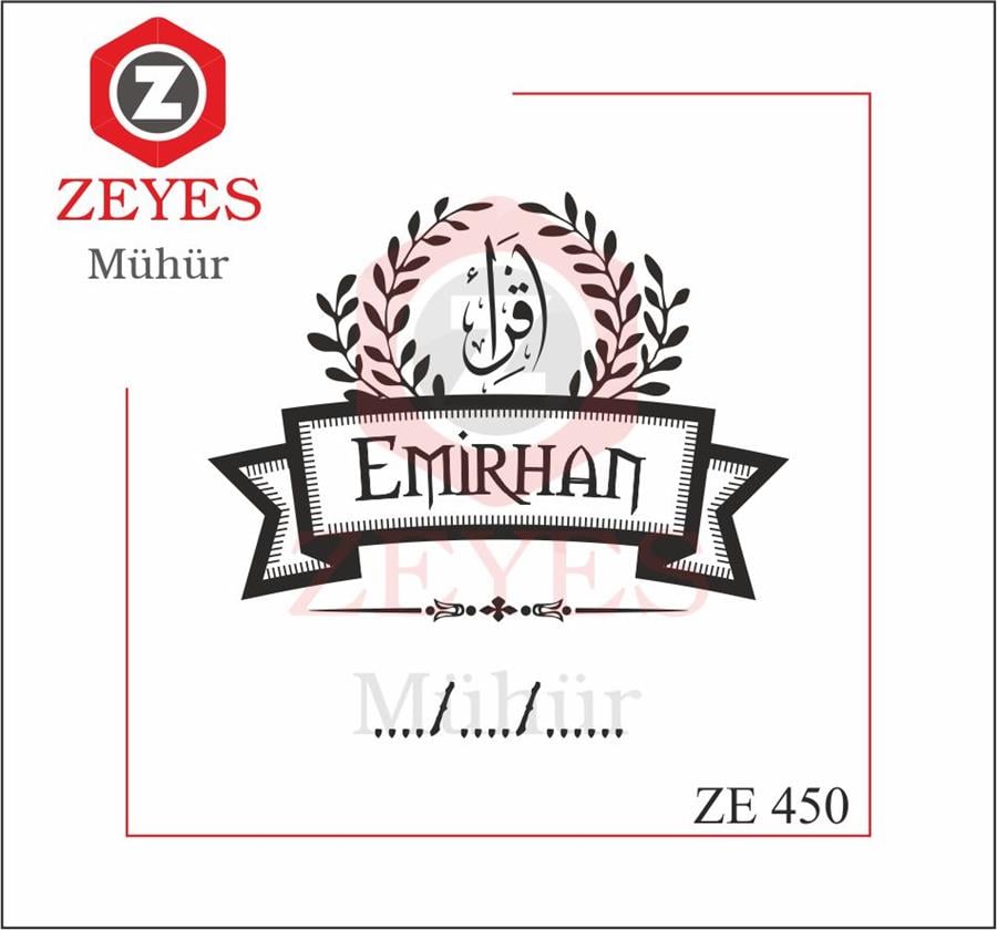 Ikra Hat Yazisi  Kitap Mührü   ZE 450