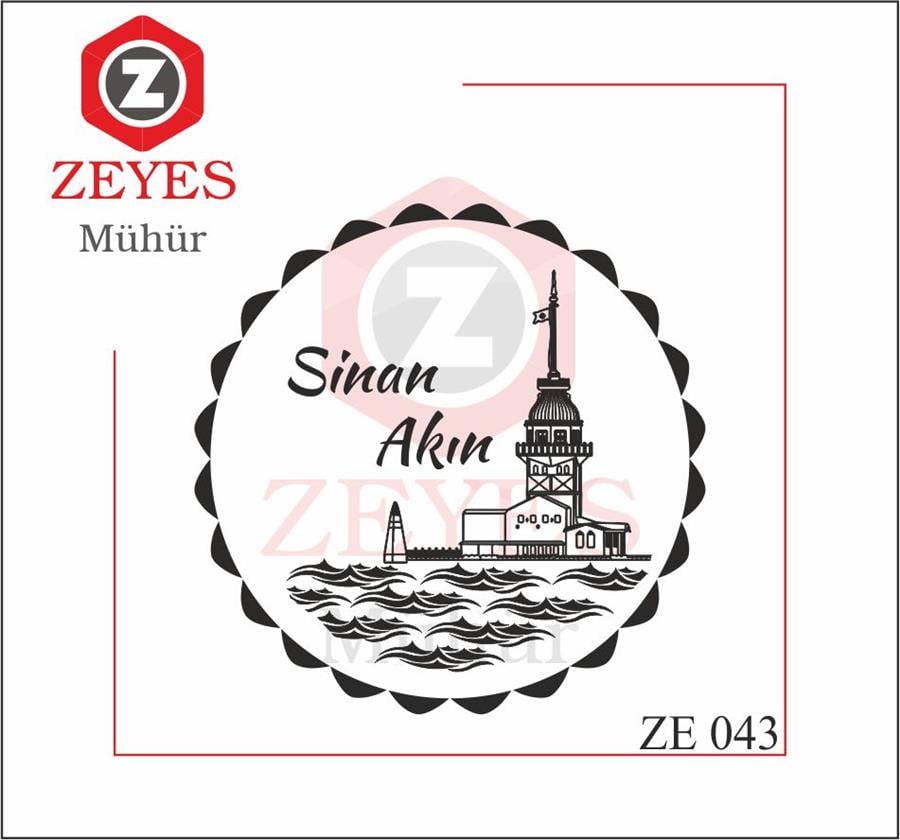 Istanbul Kiz Kulesi Mührü   ZE 043