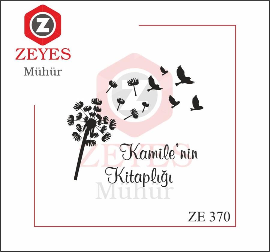 Karahindiba ve Uçan Kuslar Kitap Mührü  ZE 370