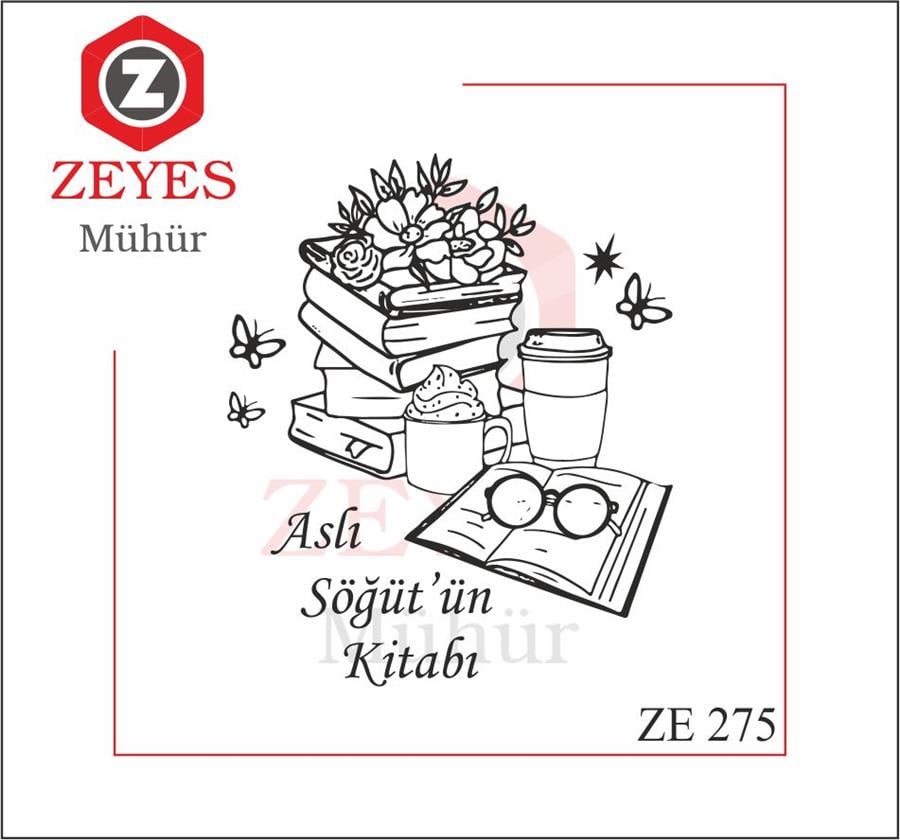 Kitaplardan Açan Çiçekler Mührü   ZE 275