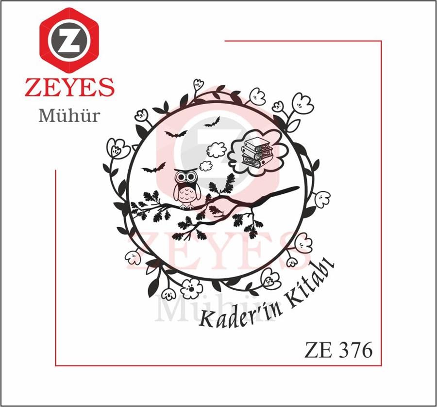 Kitaplari Düsünen Baykus Mührü  ZE 376