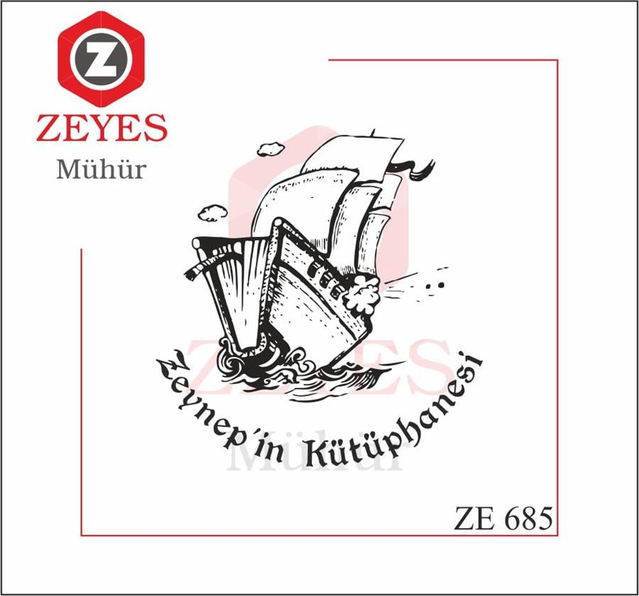 Kitaptan Gemi Mührü   ZE 685