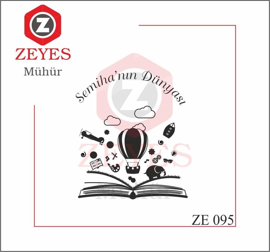 Kitaptan Tasan Hayaller -Seyahat Kitap Mührü   ZE 095