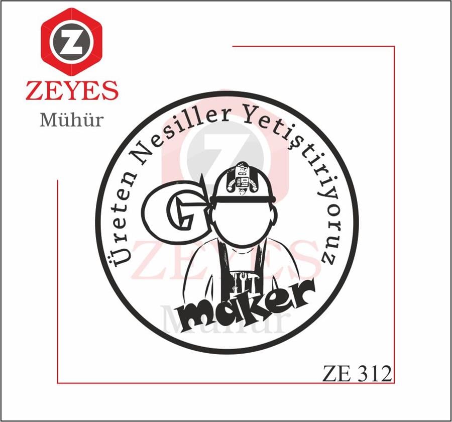 Kodlama Teknik Tamirat Mührü ZE 312