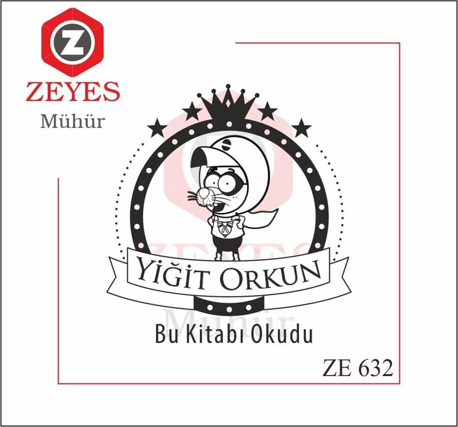 Kral Sakir Çocuk Kitap Mührü   ZE 632