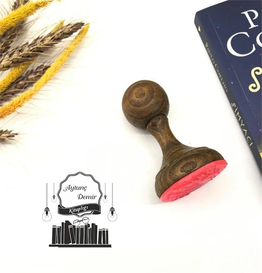 Kütüphane Lambalar ve Gözlük Kitap Mührü  ZE 074