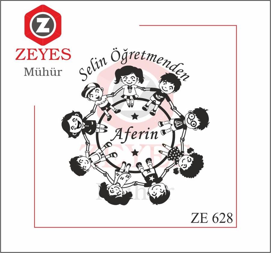 Mutlu Çocuklar -  Ögretmen Mührü ZE 628