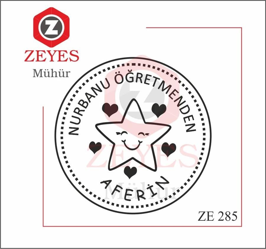 ÖgretmenAferin Mührü  ZE 285