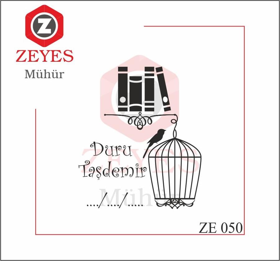 Özgür Kus ve Kitaplar Mührü   ZE 050