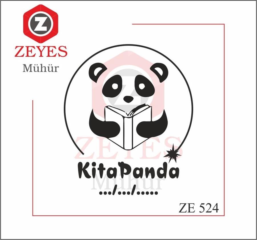Panda Kitap Mührü   ZE 524