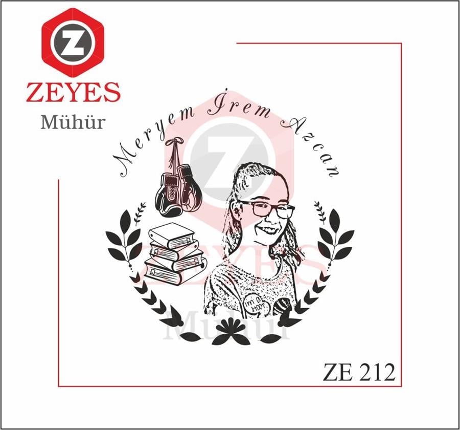 Portre Boks Eldiveni Kitap Mührü  ZE 212