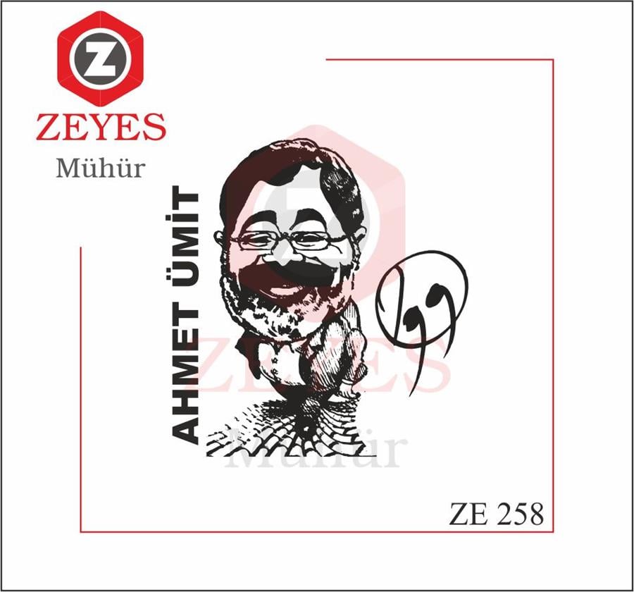 Portre Kitap Mührü ZE 258