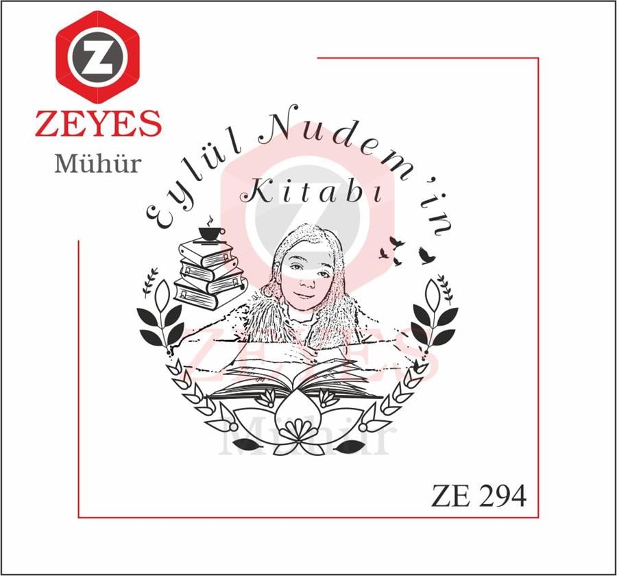 Portre Kitap Mührü  ZE 294