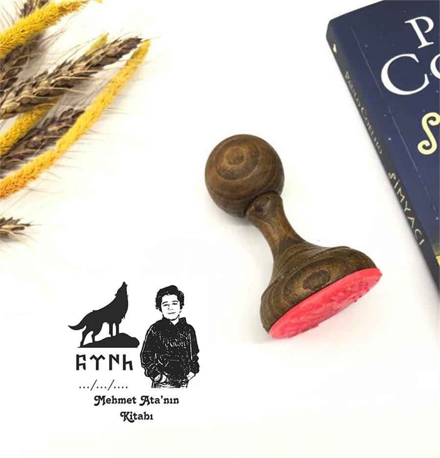 Portre Kitap Mührü   ZE 529