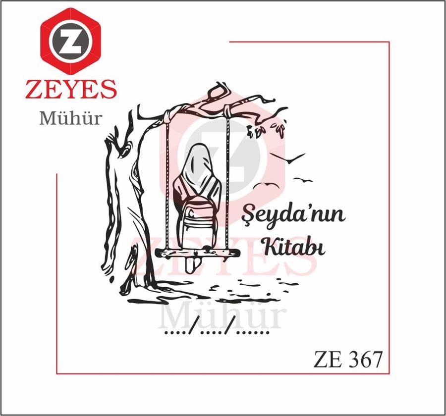 Salincakta Sallanan Kadin  Kitap Mührü  ZE 367