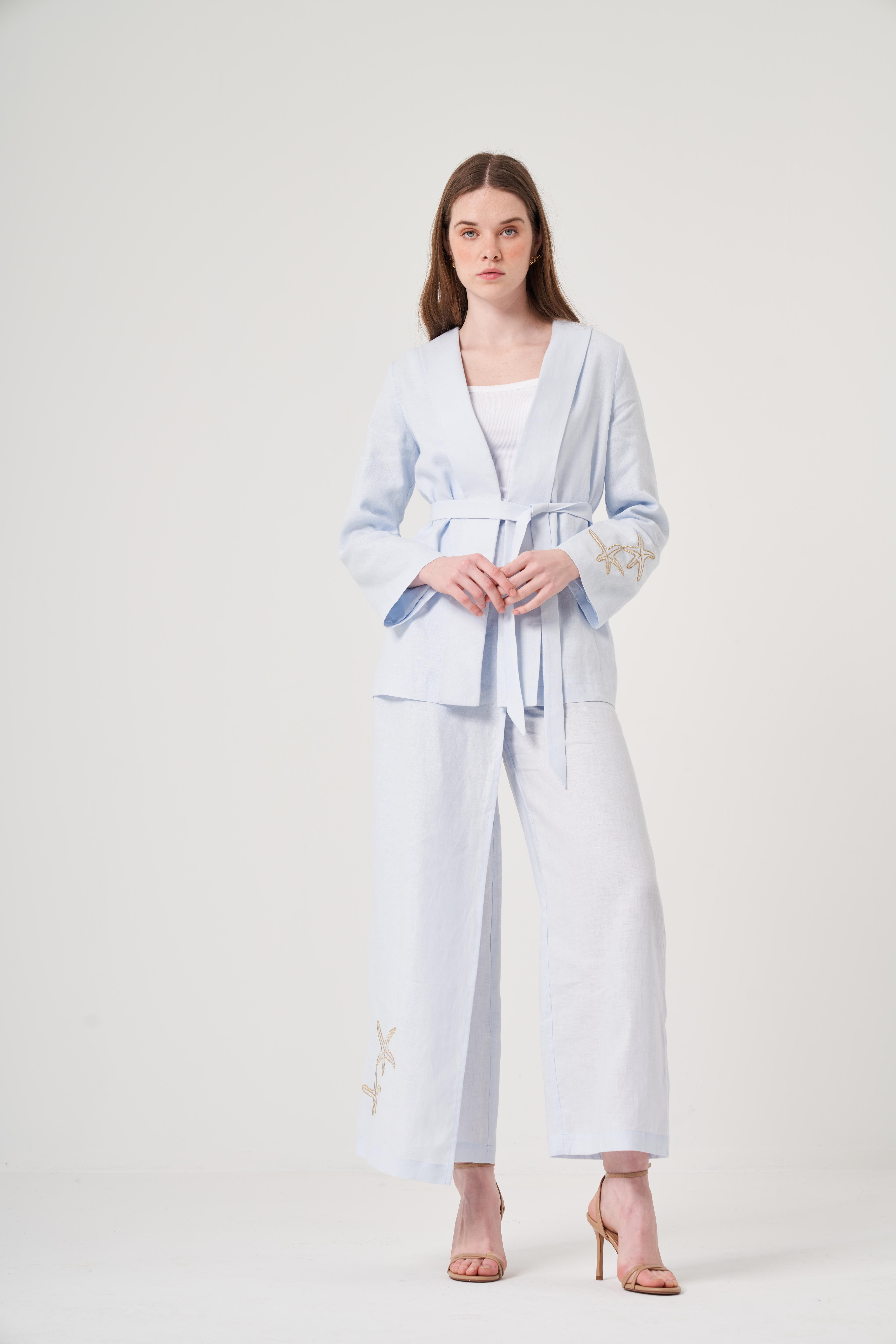 OE25Y939653-Keten Pantolon