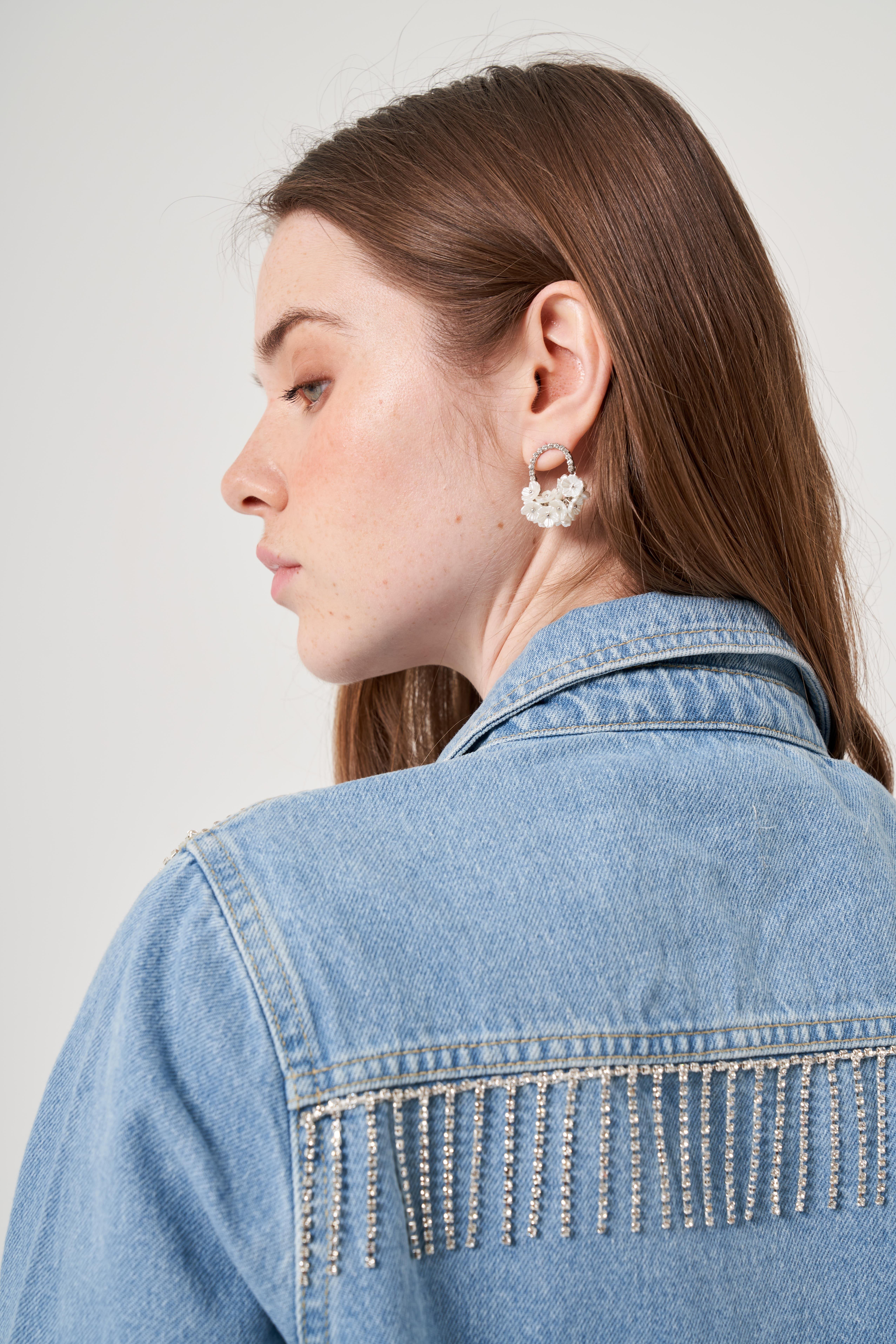 OE25Y939658-Denim Kot Ceket
