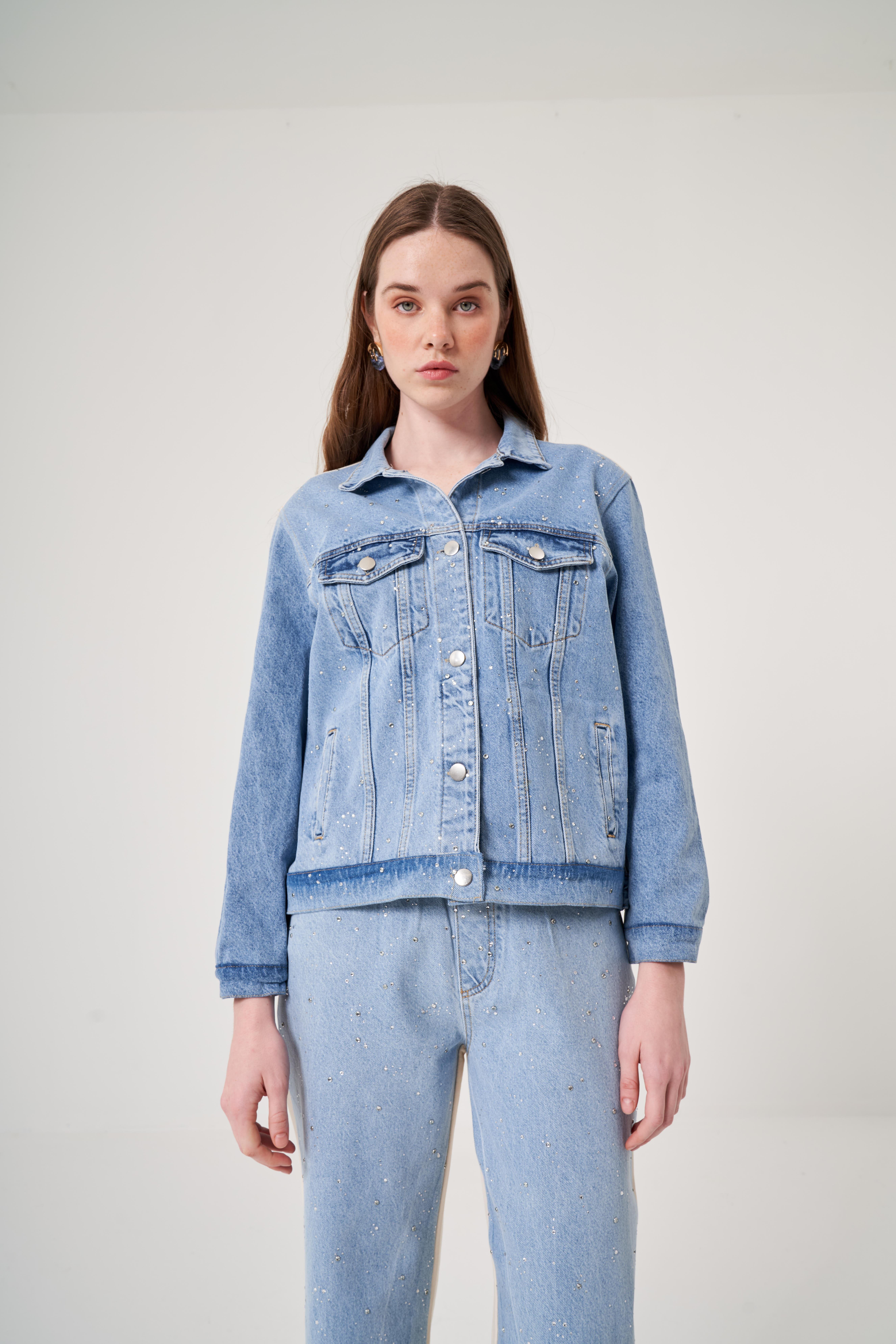 OE25Y939709-Denim Ceket