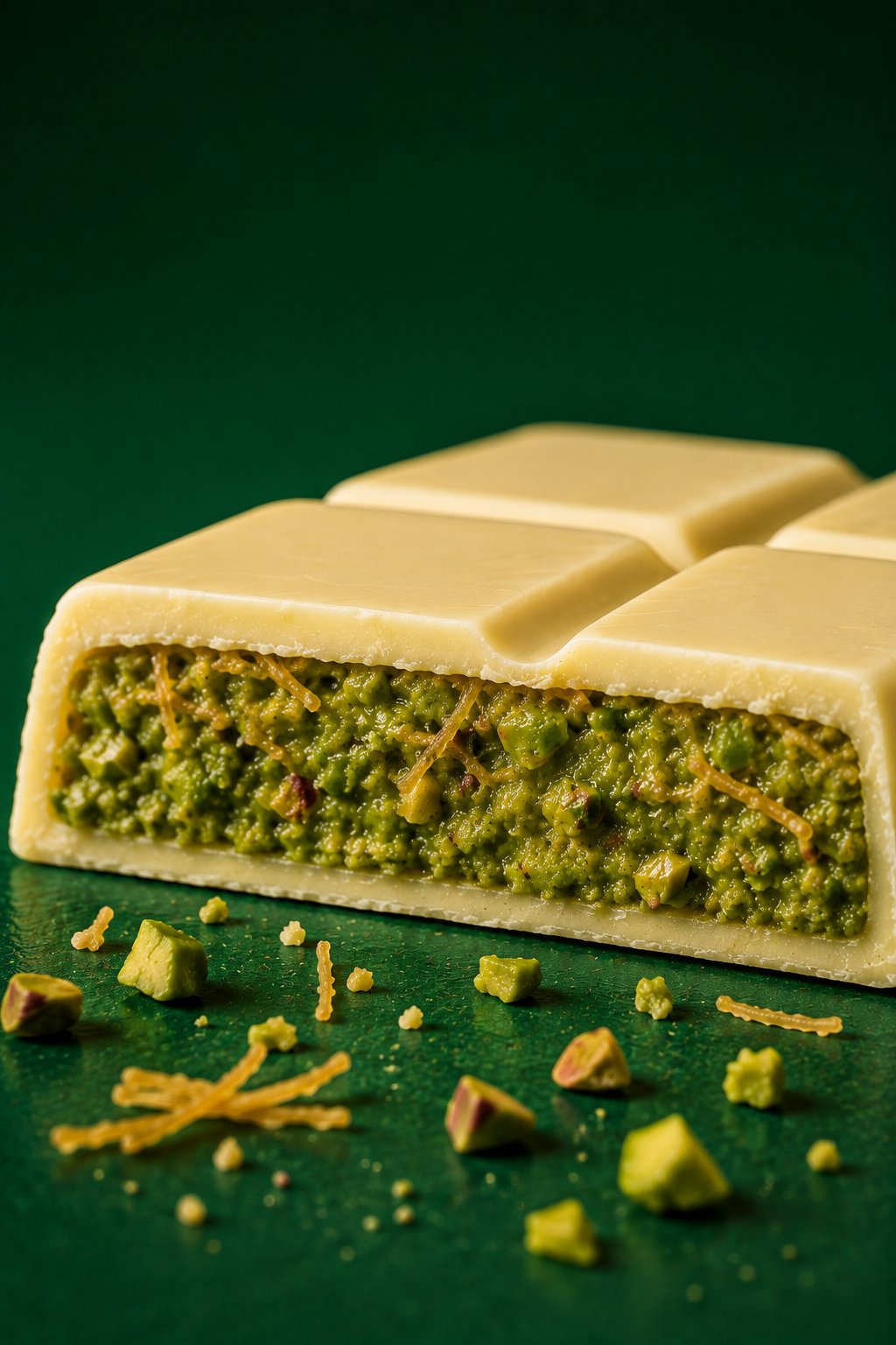 Beyaz Çikolatalı Dubai Çikolatası 100 gr x 3 Adet