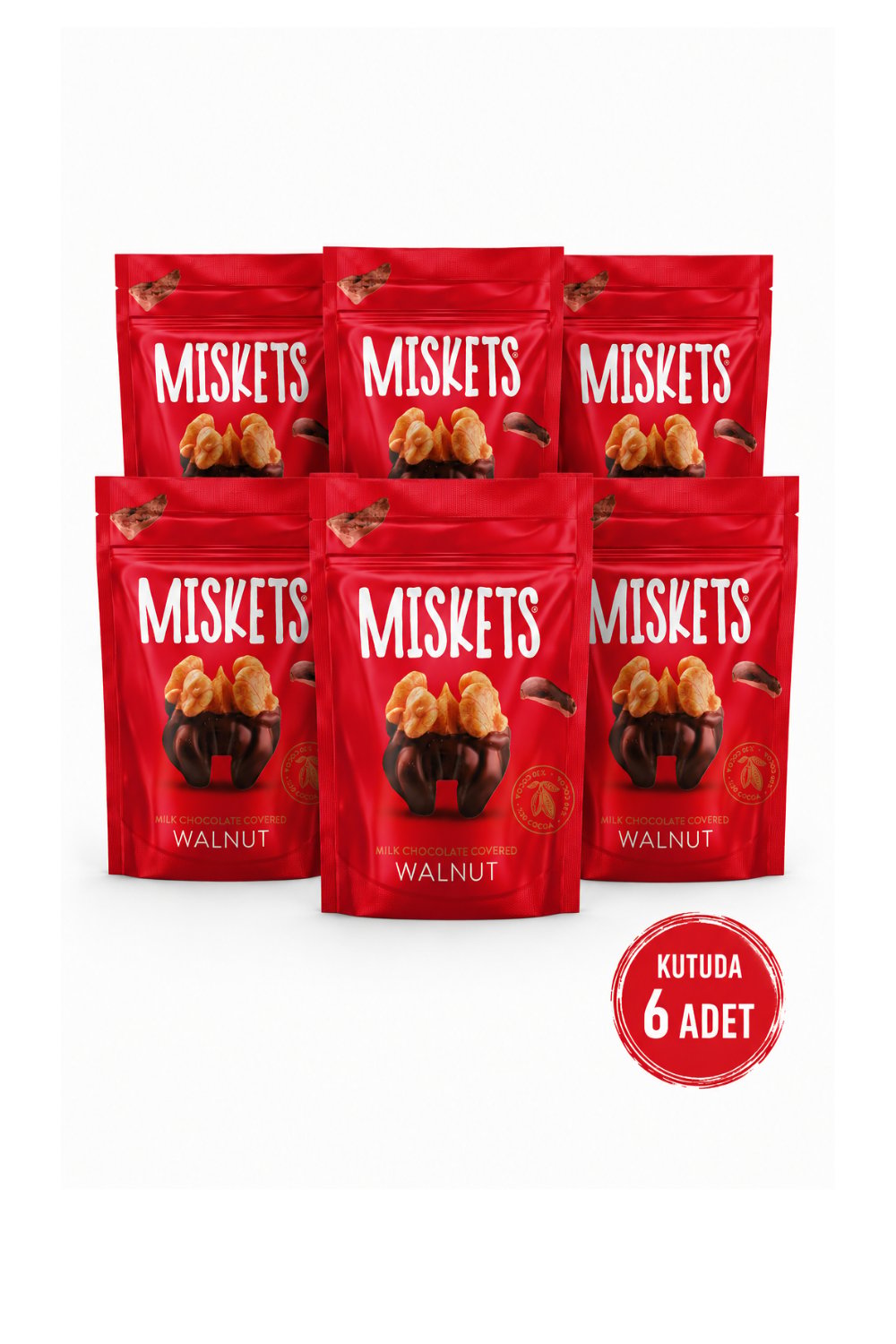 Ceviz İçi Draje 70 gr x 6 Adet