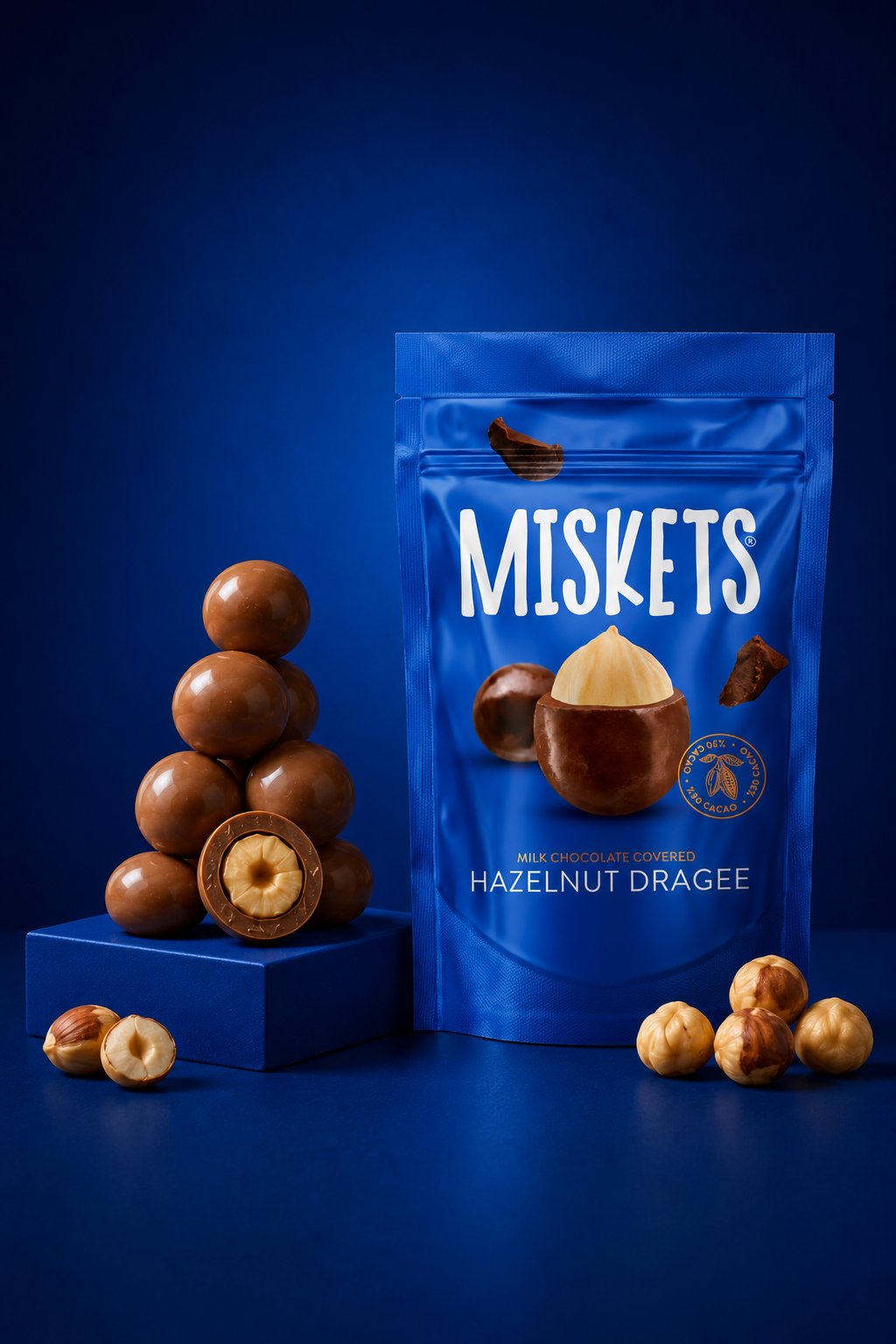 Fındıklı Sütlü Çikolata Kaplamalı Draje 70 gr