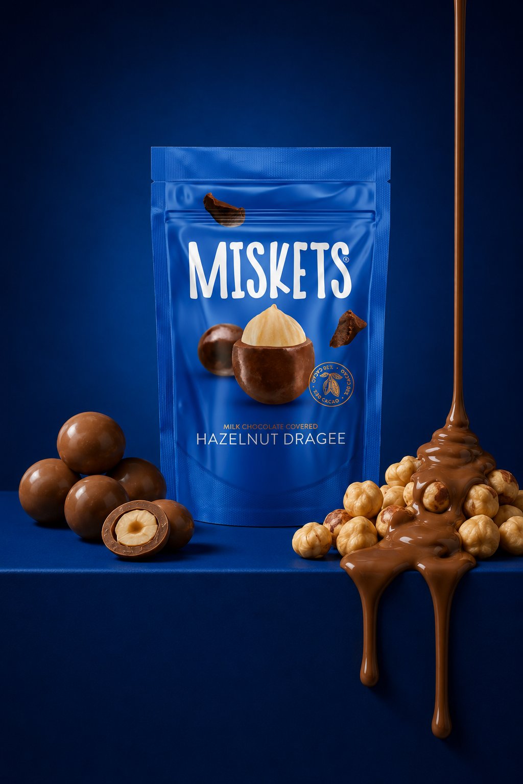 Fındıklı Sütlü Çikolata Kaplamalı Draje 70 gr