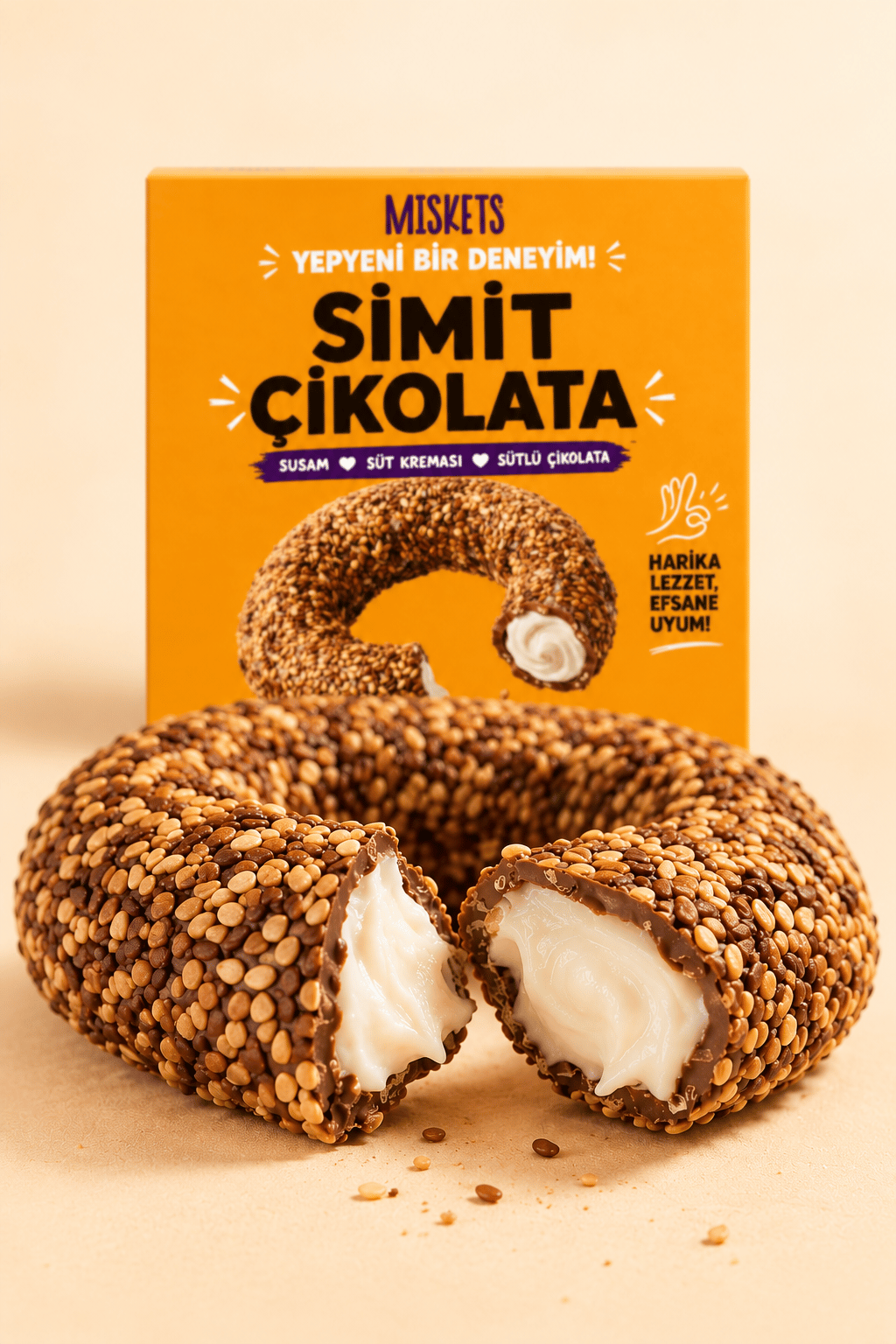 Simit Çikolata 60 gr x 6 Adet