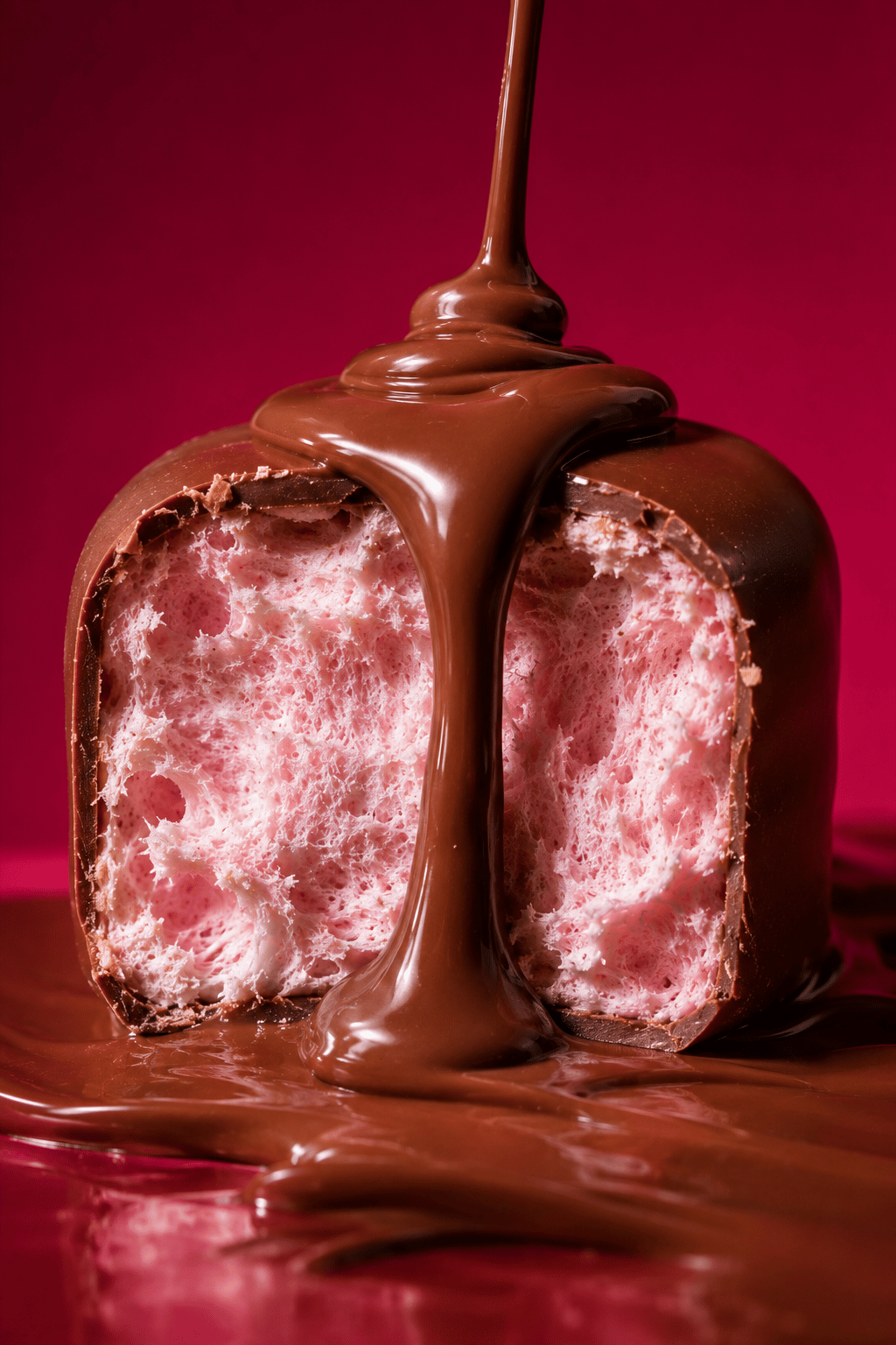 Sütlü Çikolata Kaplamalı Çilek Ve Vanilya Aromali Marshmallow 80 gr x 6 Adet