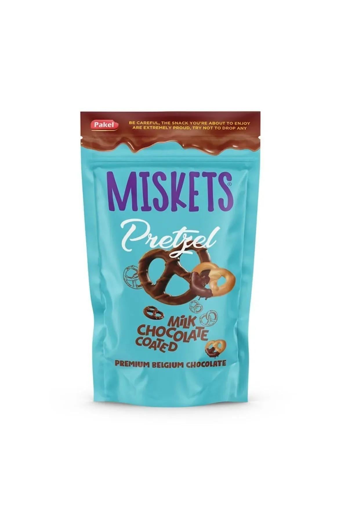 Sütlü Çikolata Kaplamalı Pretzel 80 gr