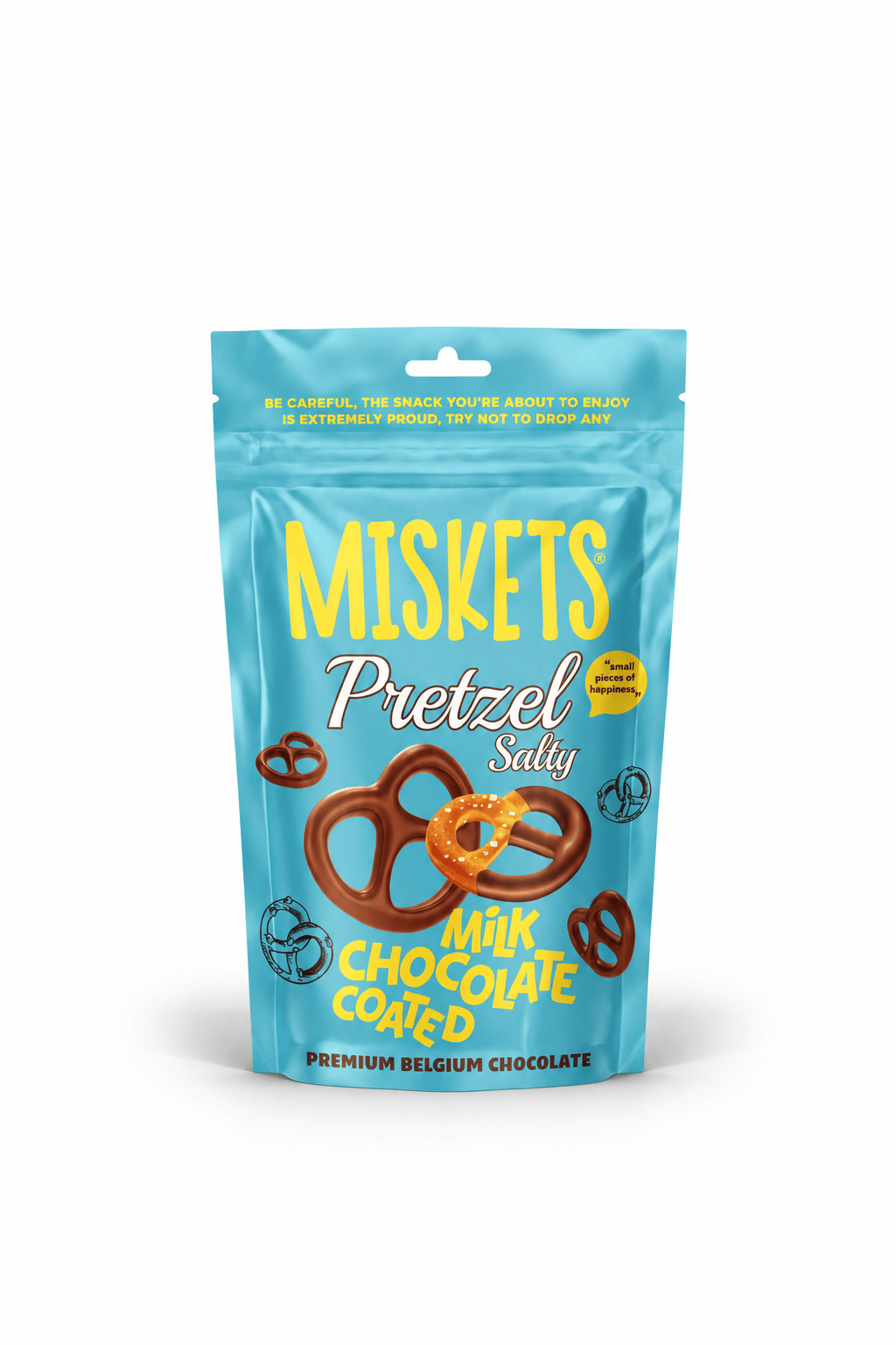 Sütlü Çikolata Kaplamalı Pretzel 80 gr