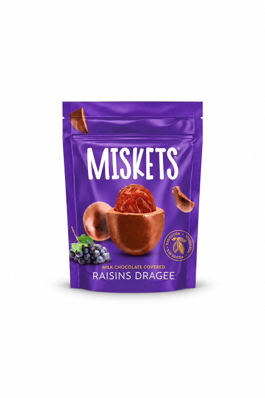 Sütlü Çikolata Kaplı Üzüm Draje 70 gr