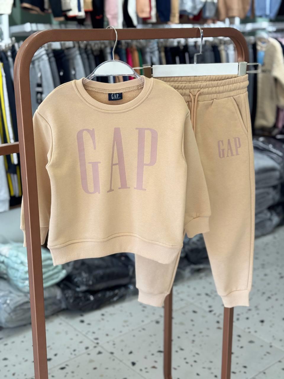 Gap Kabartma Baskılı Kız Ve Erkek Çocuk Eşofman Takımı 
