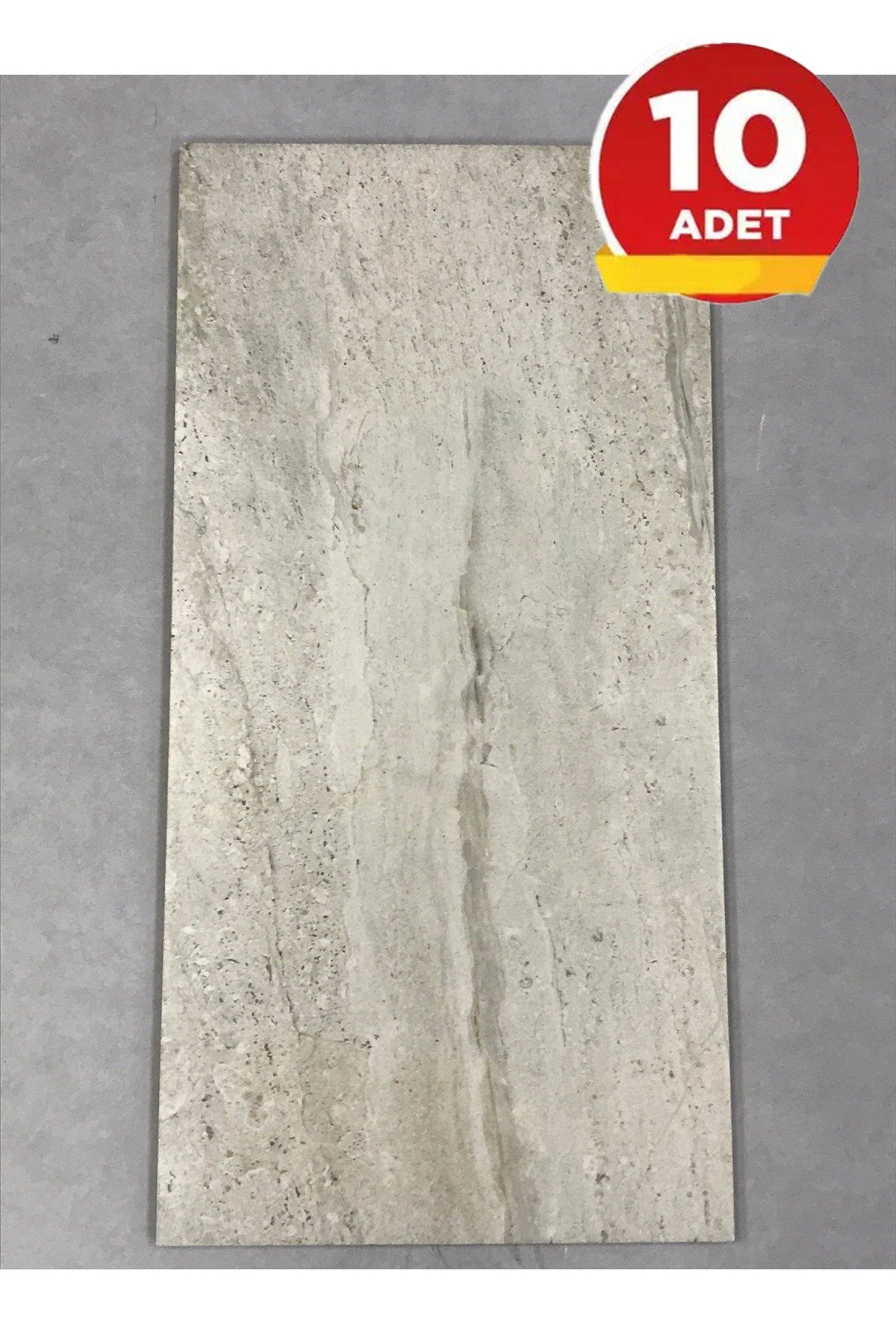 10 Adet, 30x60 Cm Açık Bej Açık Krem Renkler Lüks Mermer Desenli Kendinden Yapışkanlı Mutfak Banyo Wc Kaplama Pvc Panel M1019