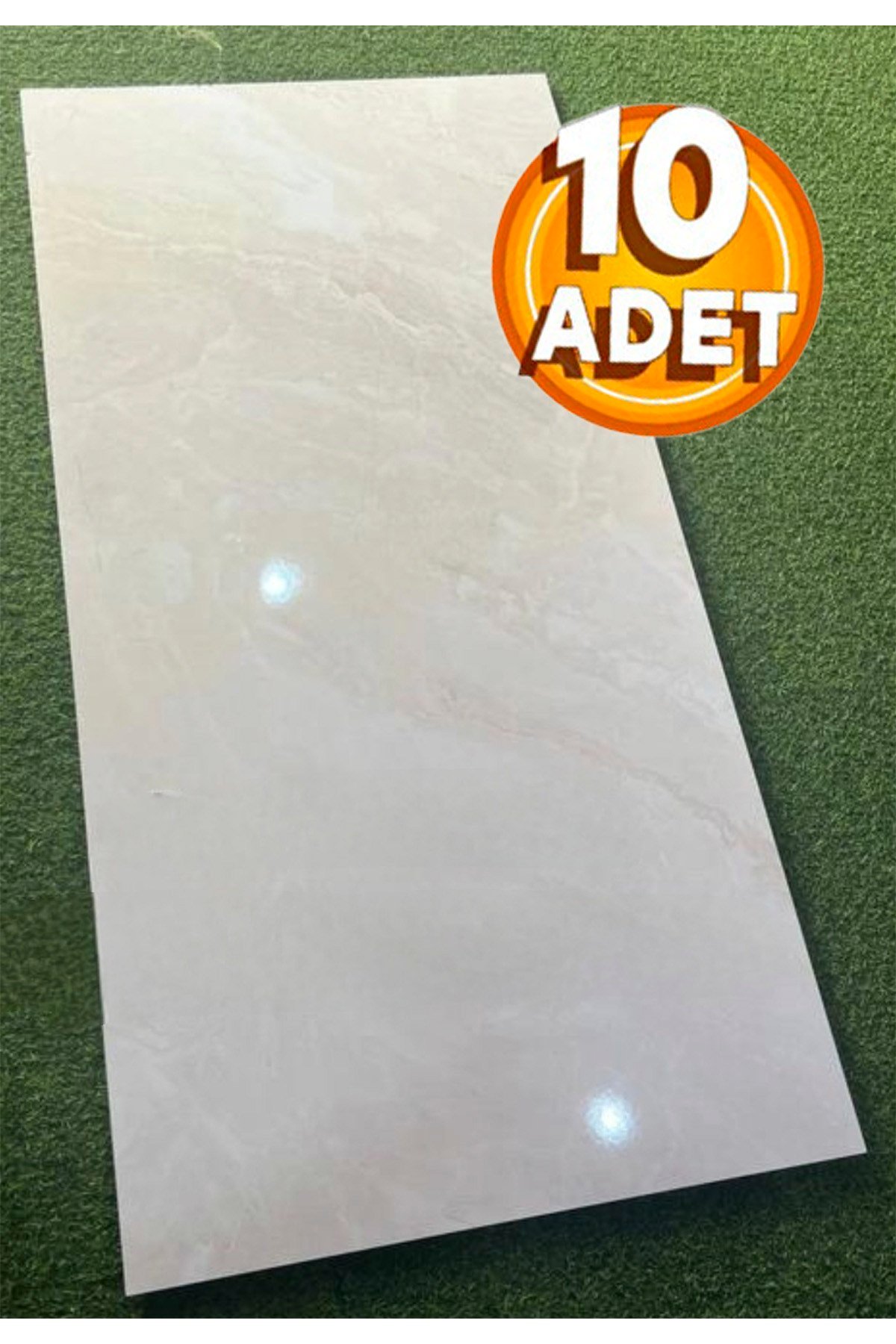 10 Adet, 30x60 Cm Açık Krem Bej Renkler Lüks Mermer Desenli Kendinden Yapışkanlı Mutfak Banyo Wc Kaplama Pvc Panel M059