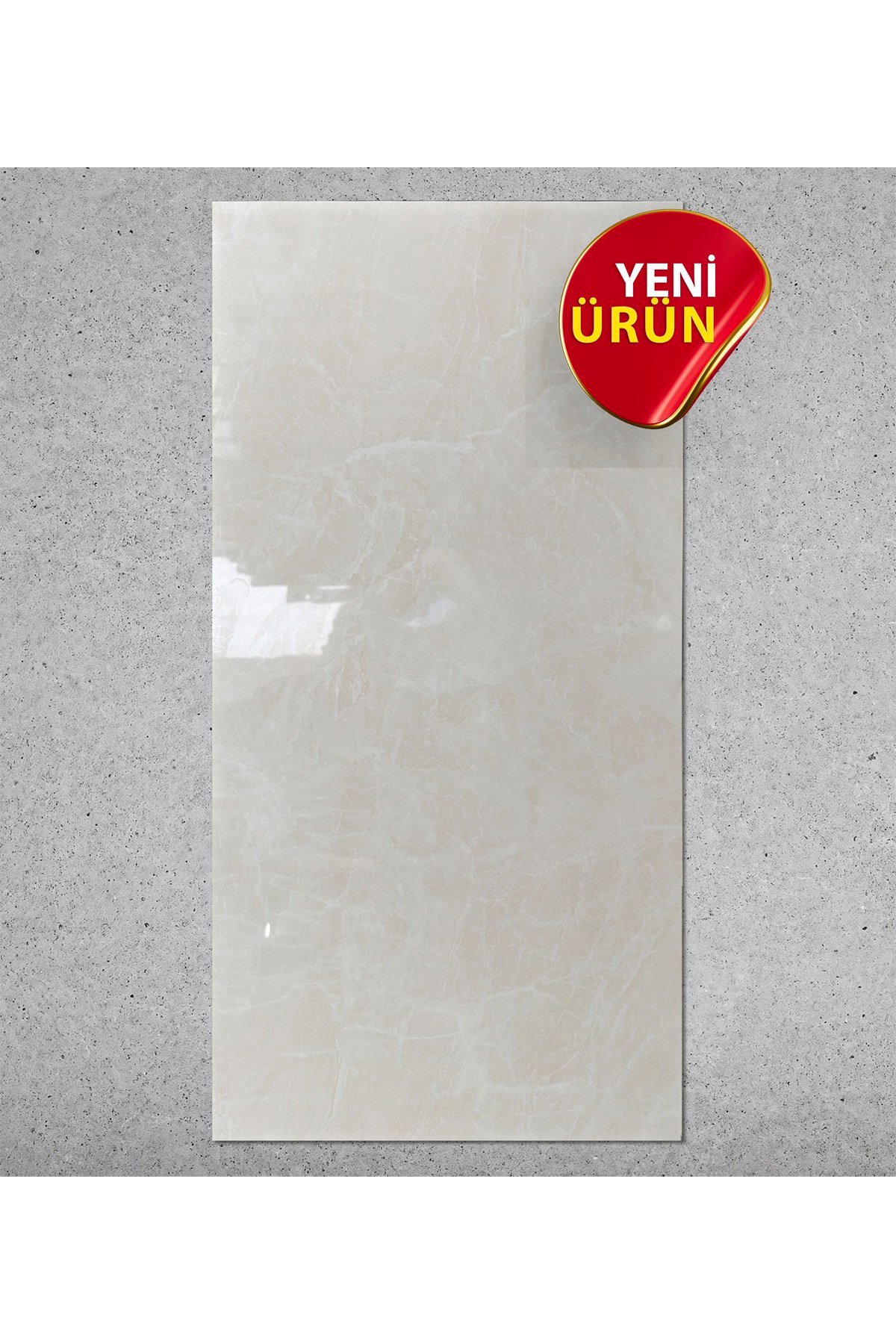 10 Adet, 30x60 Cm Açık Krem Bej Renkler Lüks Mermer Desenli Kendinden Yapışkanlı Mutfak Banyo Wc Kaplama Pvc Panel M059