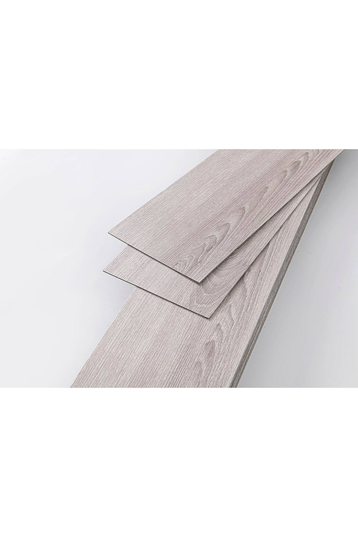 11 Adet, 60x15 Cm 1 m² Açık Gri Meşe, Gri-Bej Tonlarında Esnek Yıkanabilir Kesilebilir Silinebilir Zemin Duvar Parke Yer Döşemesi Kendinden Yapışkanlı PVC Zemin Kaplaması -Z003