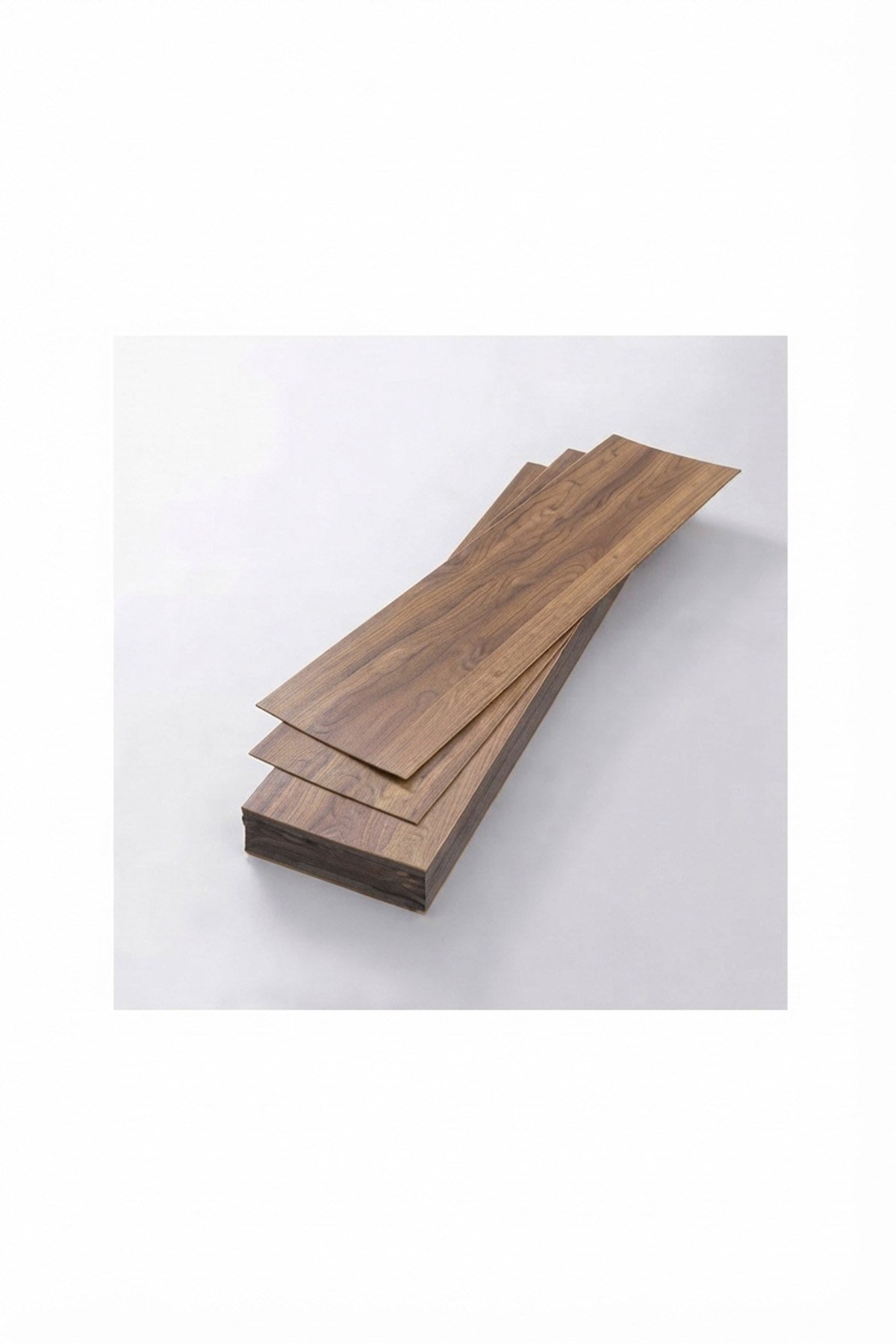 11 Adet, 60x15 Cm 1 m² Doğal Ceviz Tonlarında Esnek Yıkanabilir Kesilebilir Silinebilir Zemin Duvar Parke Yer Döşemesi Kendinden Yapışkanlı PVC Zemin Kaplaması -Z011